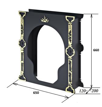 Портал печной Царь-печи средний